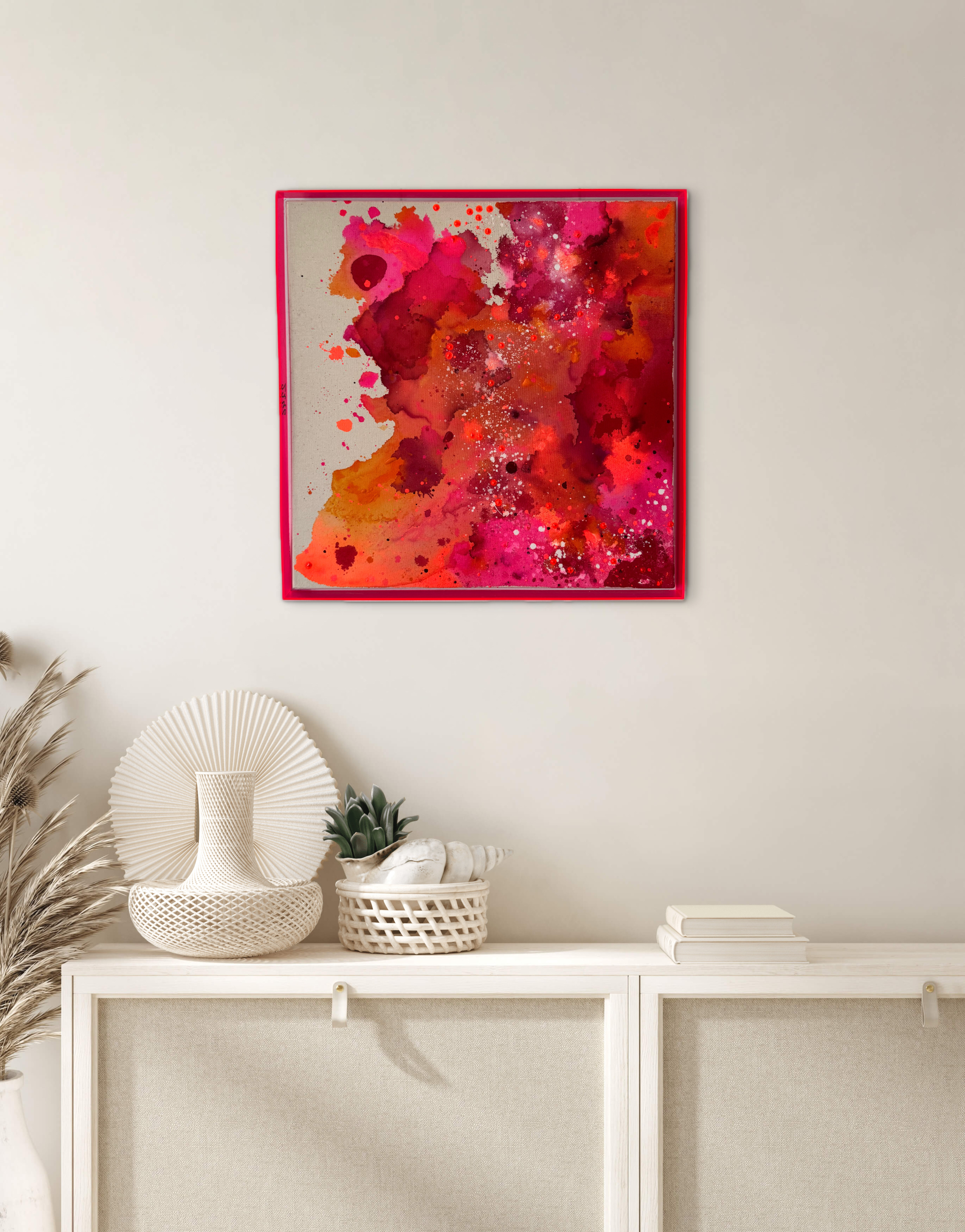 Akkorde - Präsenz, 2026, Acryl auf roher Baumwollleinwand, Ansicht 22